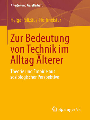cover image of Zur Bedeutung von Technik im Alltag Älterer